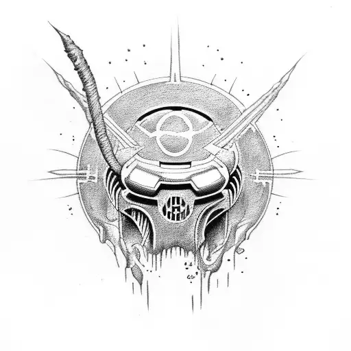 Doom eternal with Jheronimus Bosch tattoo design idea