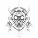 Doom eternal tattoo design idea
