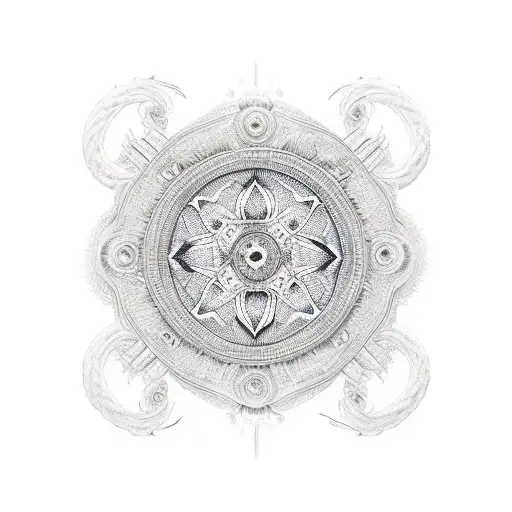 Path of Enlightenment tattoo design idea