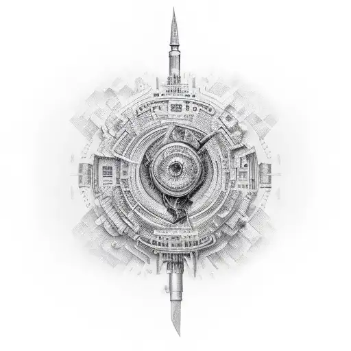 Path of Enlightenment tattoo design idea