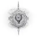 Path of Enlightenment tattoo design idea