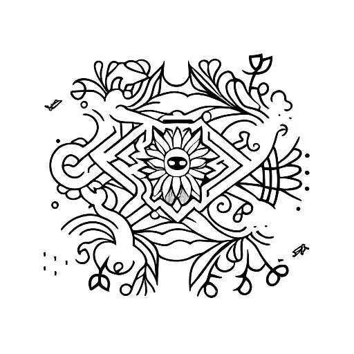 small swag design tattoo design idea