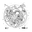 small swag design tattoo design idea