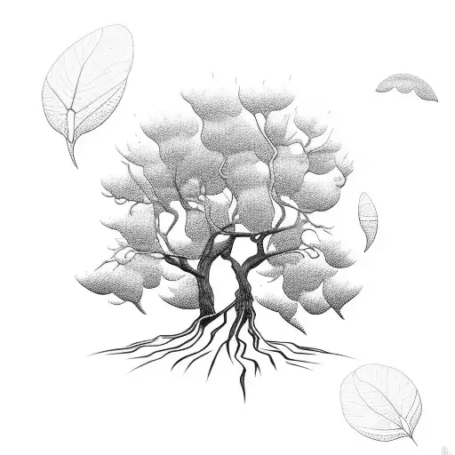 Willow Tree tattoo design idea