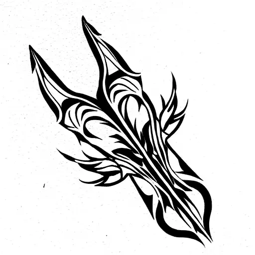 lucifer match tattoo design idea