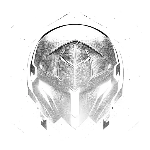 Loki marvel helmet tattoo design idea