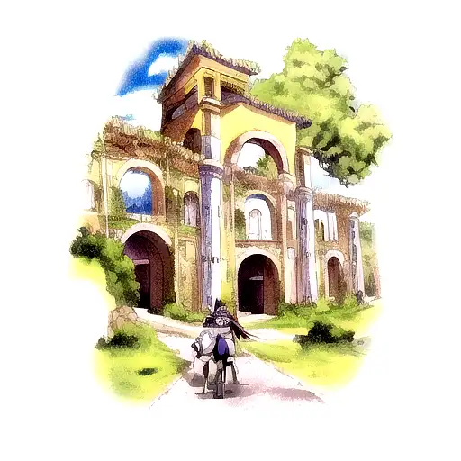 trinacria tattoo design idea