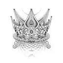 King's Crown tattoo design idea