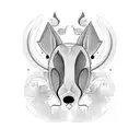 xoloitzcuintle from mictlan  tattoo design idea