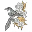 modest mouse tattoo design idea