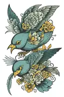 modest mouse tattoo design idea