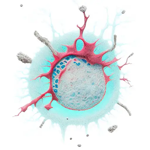 natural killer cell tattoo design idea