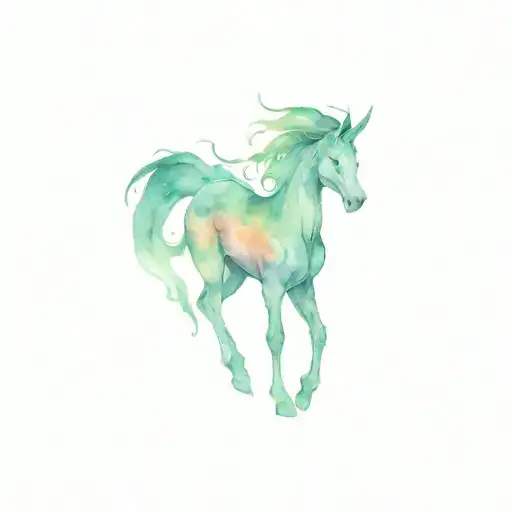 thestral harry potter tattoo design idea