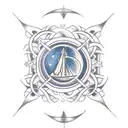 Polynesia tattoo design idea