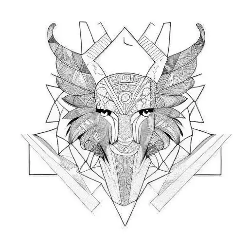 tribe  tattoo design idea