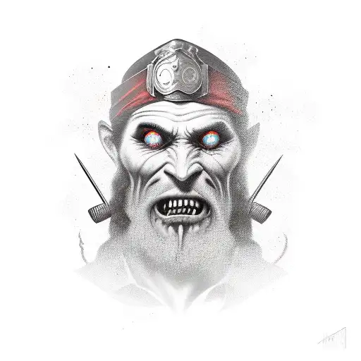 Jocinero from Blasphemous tattoo design idea