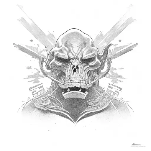 Jocinero from Blacphemous tattoo design idea