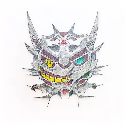 digimon  tattoo design idea