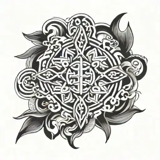 god symbol bracelet tattoo culture weaving elements like tattoo design idea