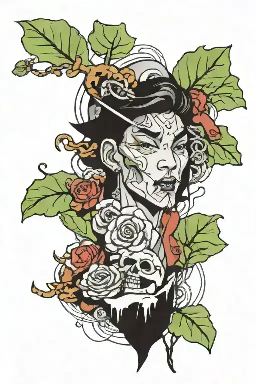 korean tattoo design idea