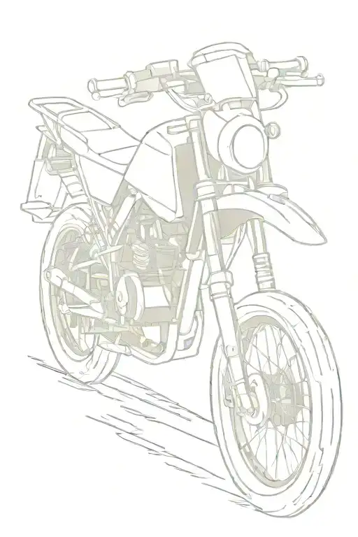 Moto favela racing tattoo design idea