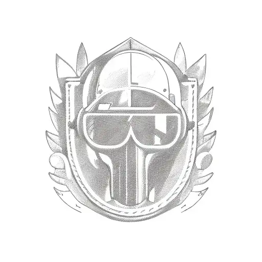 A frontend developer coding on a vintage motorcycle, with a Romanian flag flying in the background tattoo design idea