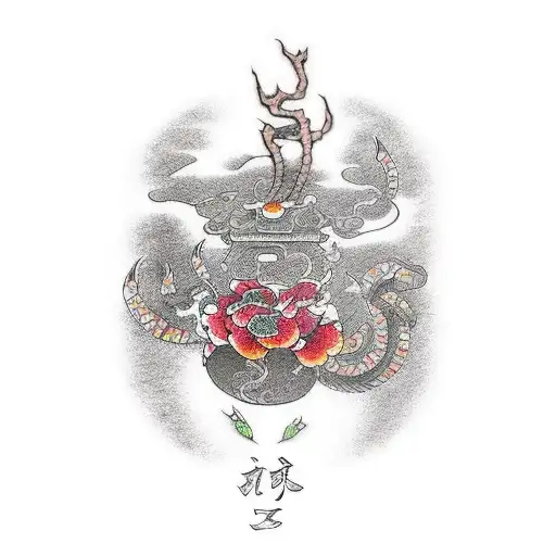 laputa tattoo design idea