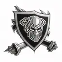 cyber security tattoo design idea