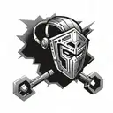 cyber security tattoo design idea