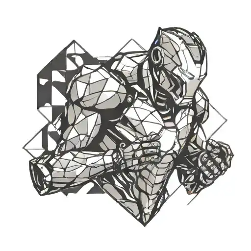 ironman triathlon m dot tattoo design idea