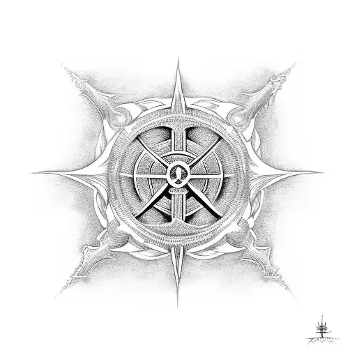 Ankh Symbol tattoo design idea