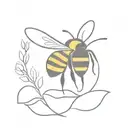 bumblebee tattoo design idea