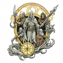 lotr tattoo design idea