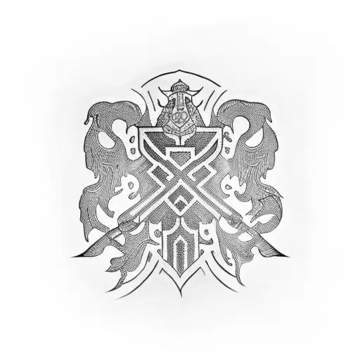 Serbia tattoo design idea