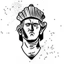 caesar, wisdom tattoo design idea