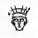 caesar, wisdom tattoo design idea