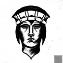 caesar, wisdom tattoo design idea