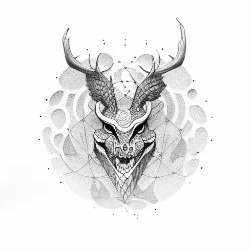 hunting  tattoo design idea