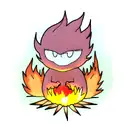 calcifer, estilho studio ghibli  tattoo design idea