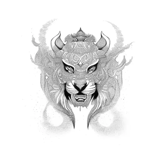 RAJA tattoo design idea