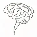 Brain tattoo design idea