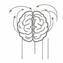 Brain tattoo design idea