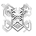 Letras: SD tattoo design idea