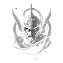 neptune tattoo design idea