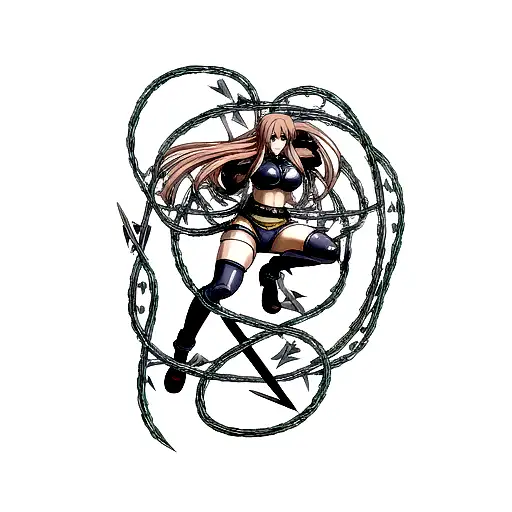 Libra Scales with Metal Snakes tattoo design idea