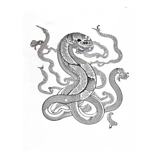 4,164 Chinese Snake Tattoo Royalty-Free Photos and Stock Images |  Shutterstock