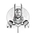 Thor tattoo design idea