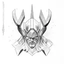 Thor tattoo design idea