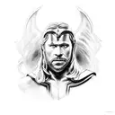 Thor tattoo design idea