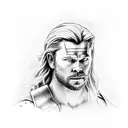 Thor tattoo design idea